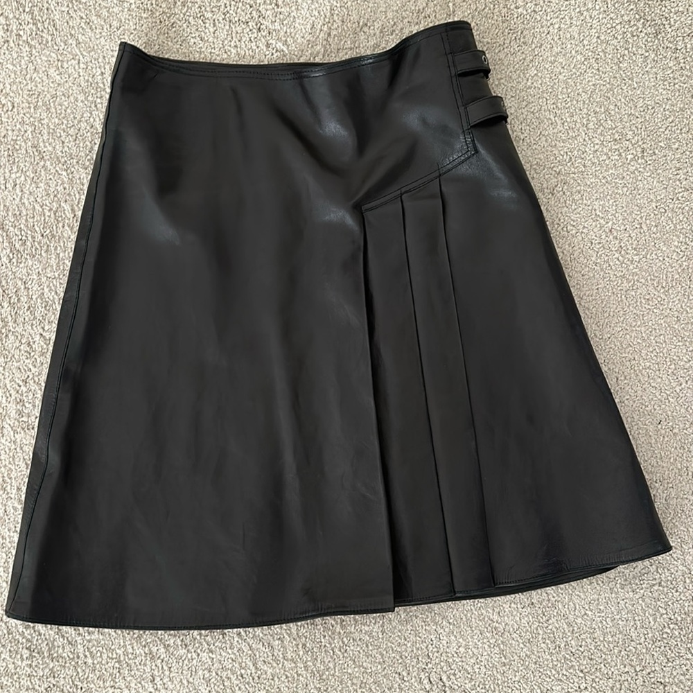 Christian Dior Lambskin skirt